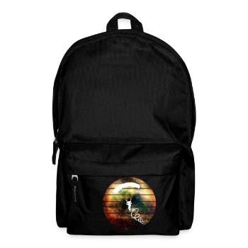 Nice Skydiving Shirt For Skydivers Flying T-shirt - Rucksack - Schwarz - Vorne