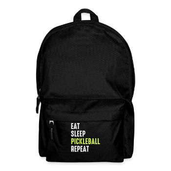 Pickleball Pickleballer Sport - Sac à dos - noir - Devant