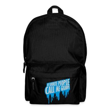 People Call Me Grandpa - Backpack - black - Front