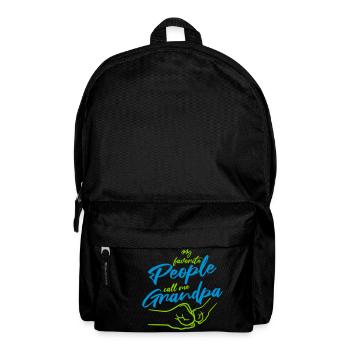 People Call Me Grandpa - Backpack - black - Front