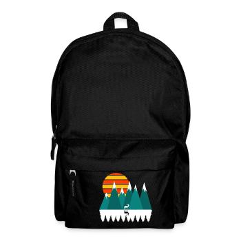 Cool Mountain Shooting Tee For Hunters Hunt Is - Rucksack - Schwarz - Vorne