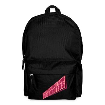 J’ai deux filles - Sac à dos - noir - Devant