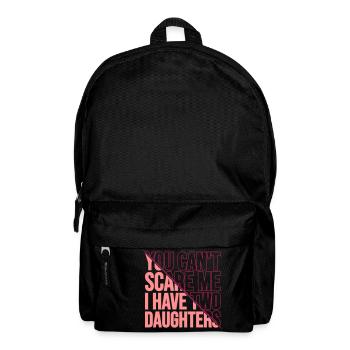 J’ai deux filles - Sac à dos - noir - Devant