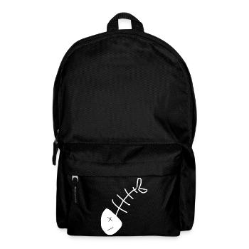 Fish Shirt Fish Motif,Fishing Clothing Gift - Backpack - black - Front