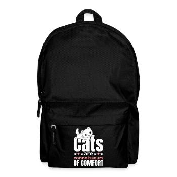 Les chats sont des connaisseurs de confort - Chilling Cat - Sac à dos - noir - Devant