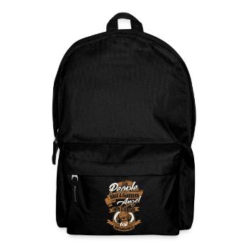 Deutsch Kurzhaar Hund - Rucksack - Schwarz - Vorne