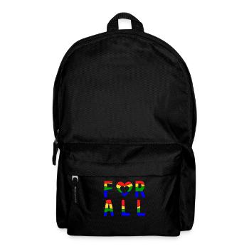 Pour tous - LGBTQ - Sac à dos - noir - Devant