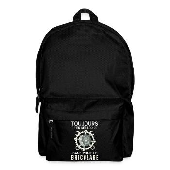 Toujours en re sauf pour le bricolage 1 - Sac à dos - noir - Devant
