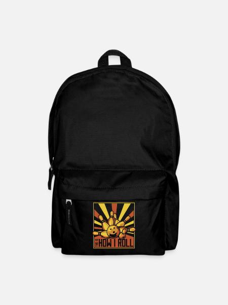 Bowling Bowler Pin Ball Bowling Ball - Rucksack - Schwarz