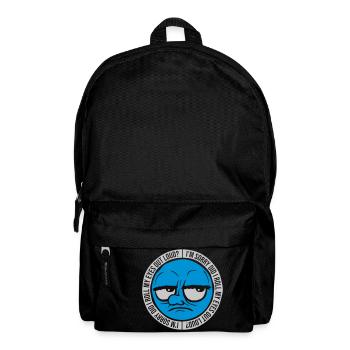 Roll My Eyes Out - Rucksack - Schwarz - Vorne