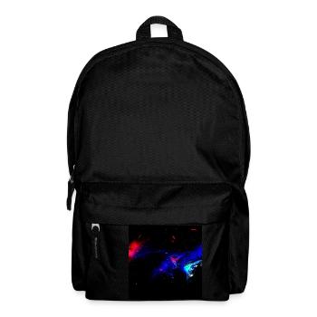 Weltraum Auto - Rucksack - Schwarz - Vorne