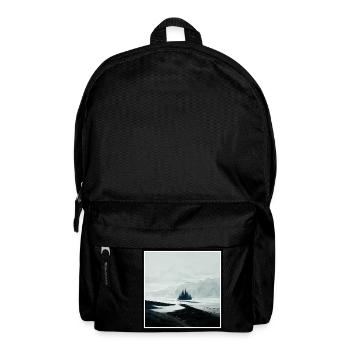 Lonely landscape - Backpack - black - Front