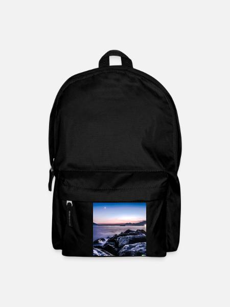 Neon sunset - Rucksack - Schwarz