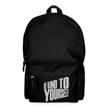 be kind to yourself - Backpack - black - Front