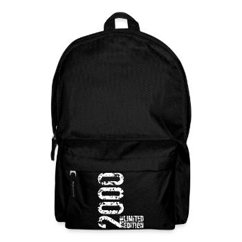 Limitierte Auflage des Jahres 2000 - Rucksack - Schwarz - Vorne