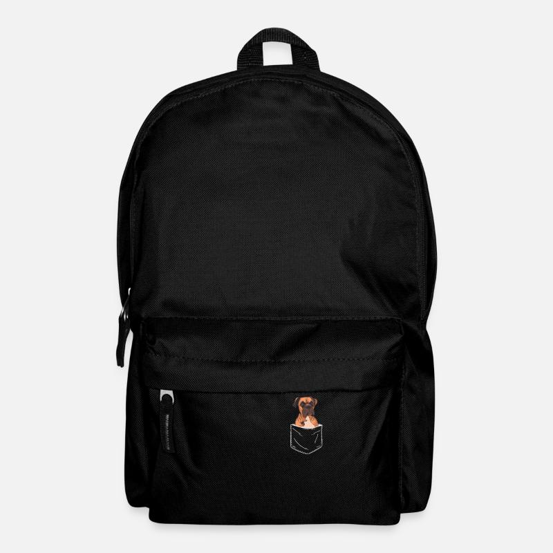 Deutscher Boxer Hund Hundebesitzer Hunde - Rucksack - Schwarz