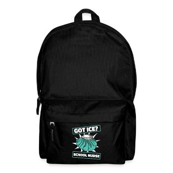 School Nurse Health Care School Sick - Backpack - black - Front