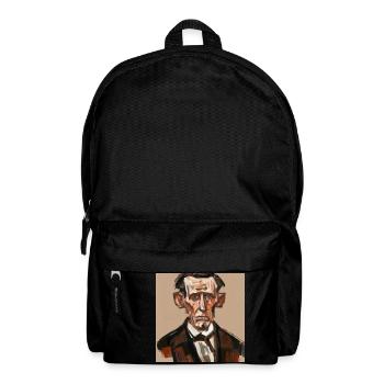 Founding Father Abraham Lincoln - Schiele - Backpack - black - Front