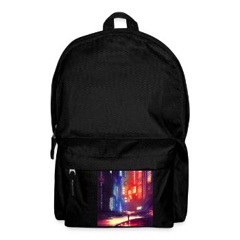 Future City - Rucksack - Schwarz - Vorne