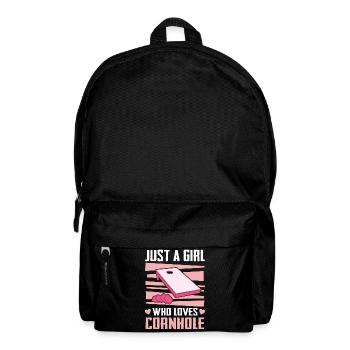 Cornhole Bean Bag Cornhole Spieler - Rucksack - Schwarz - Vorne
