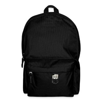 Poker Casino Texas Hold'em Poker Players - Backpack - black - Front