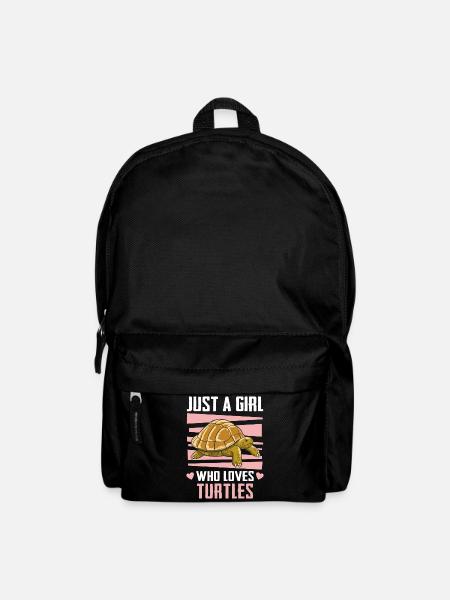 Schildkröte Meeresschildkröte Schildkröten Tier - Rucksack - Schwarz