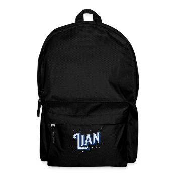 Lian Namen personalisiert - Rucksack - Schwarz - Vorne
