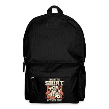 Poker Casino Texas Hold'em Poker Players - Backpack - black - Front