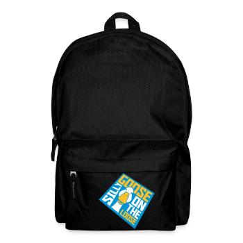 goose on the loose - Rucksack - Schwarz - Vorne