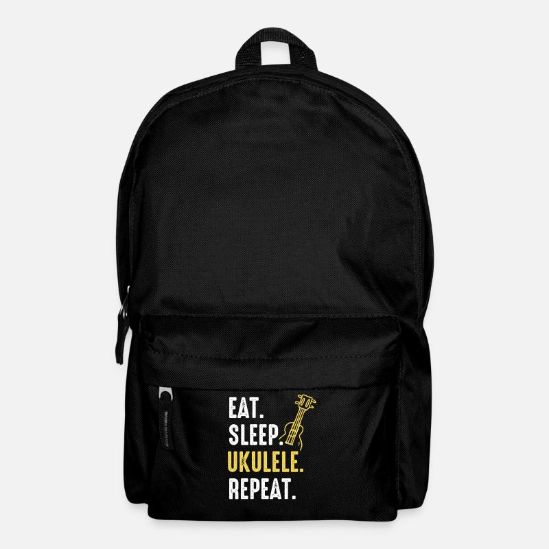 Instrument ukulélé - Sac à dos - noir