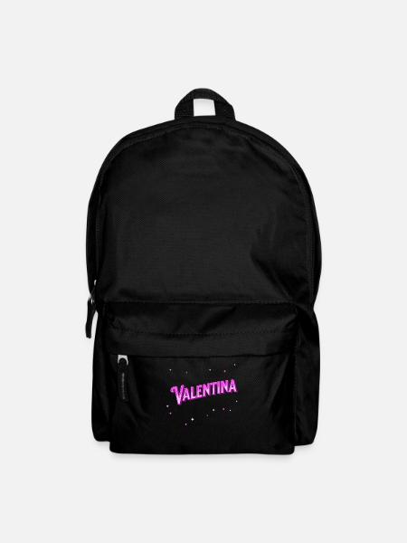 Le prénom de Valentina personnalisé - Sac à dos - noir