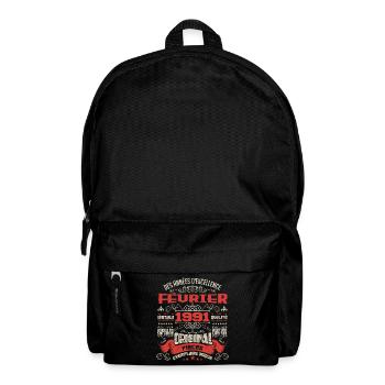 Février 1991 | Des Années D'excellence - Sac à dos - noir - Devant