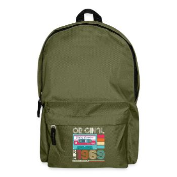 November born 1969 53rd birthday gift - Backpack - olive green - Front