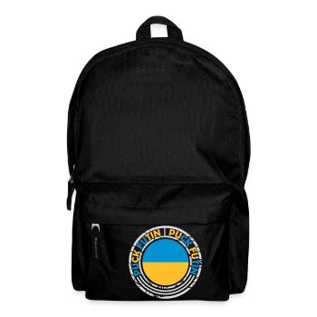 Conception du logo Puck Futin - Sac à dos - noir - Devant