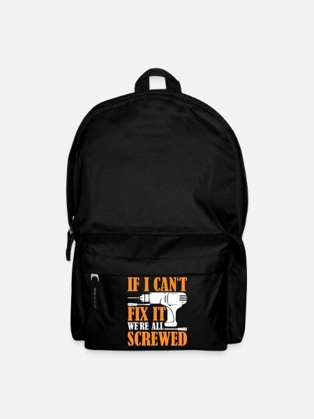I can not fix it we are screwed - Backpack - black