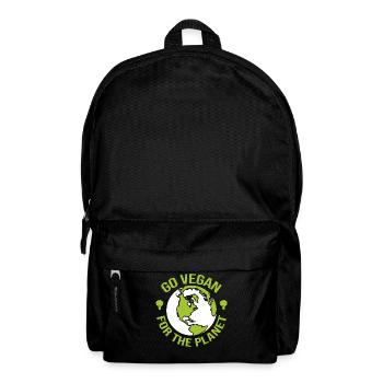 Go Vegan for the Planet - Activist - Backpack - black - Front
