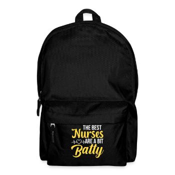 Besten Krankenschwestern Sind Bisschen Bekloppt - Rucksack - Schwarz - Vorne
