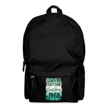 Einzigartig seit 1952 - Rucksack - Schwarz - Vorne