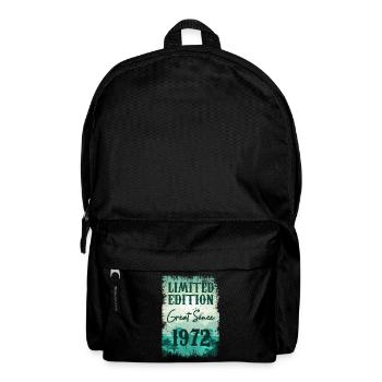Einzigartig seiner Art seit 1972 - Rucksack - Schwarz - Vorne