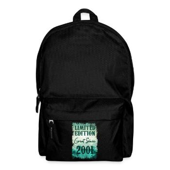 Einzigartig seiner Art seit 2001 - Rucksack - Schwarz - Vorne