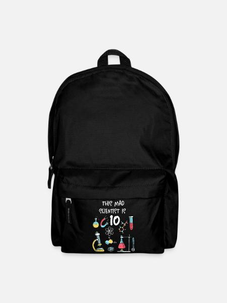 Ce savant fou a 10 ans - Sac à dos - noir