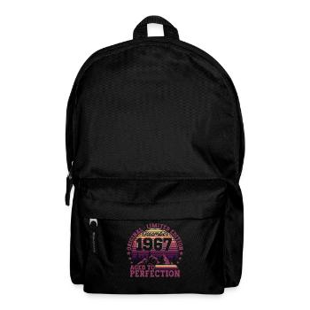 Original December 1967 55th birthday gift - Backpack - black - Front