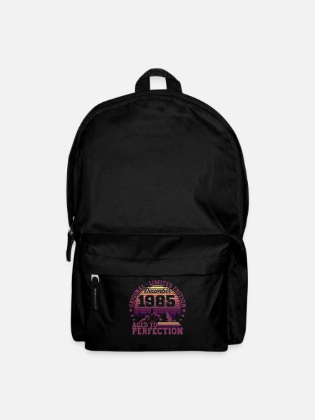 Original Dezember 1985 37. Geburtstag Geschenk - Rucksack - Schwarz