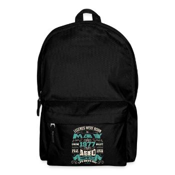Legends were born in May 1977 | Limited Edition - Sac à dos - noir - Devant