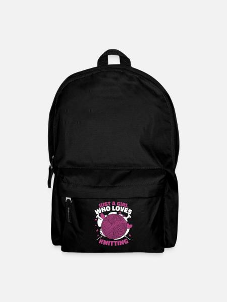 Stricken Häkeln Stricker Häkler - Rucksack - Schwarz