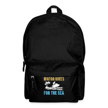 Motorräder Für Das Meer - Jet Ski - Rucksack - Schwarz - Vorne