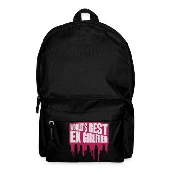 worlds best ex girlfriend - Rucksack - Schwarz - Vorne
