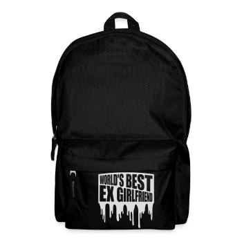 worlds best ex girlfriend - Rucksack - Schwarz - Vorne