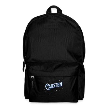 Carsten Namen personalisiert - Rucksack - Schwarz - Vorne