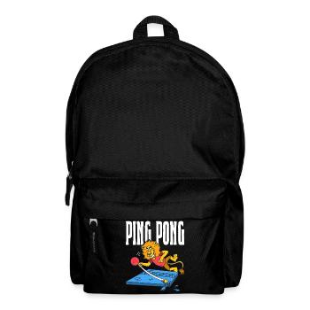 Ping Pong Lion Table Tennis Lion Outfit - Sac à dos - noir - Devant
